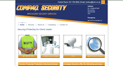 Desktop Screenshot of compaqsecurity.co.za